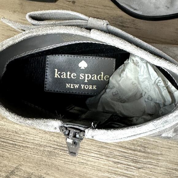 Kate Spade New York Madeleine Strap Bootie Gray Size 9.5B - Picture 5 of 8